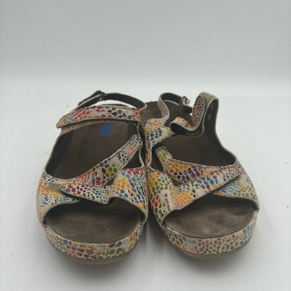 Wolky Women’s 40 Multicolor Fantasy Strappy Sandals - Picture 5 of 7